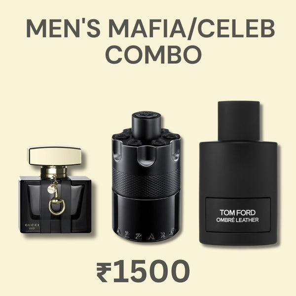Men's Mafia/Celeb Combo 3 X 50ml