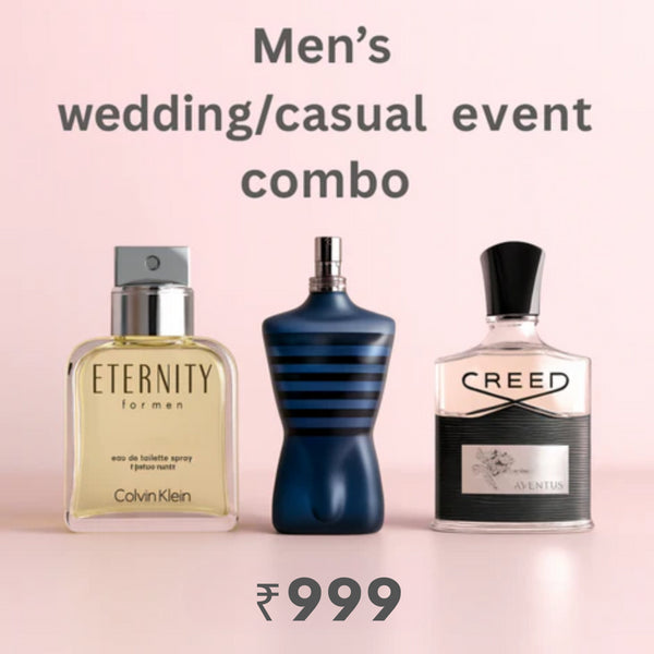 Men Wedding / Casual Events - 3 x 30ml