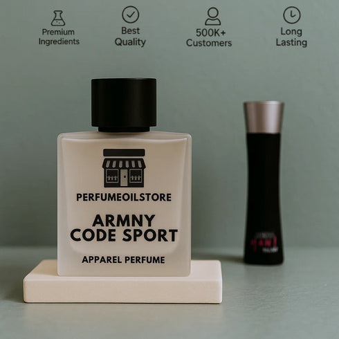 Armny Code Sport - Energetic, Cool, Unstoppably Fresh Perfume