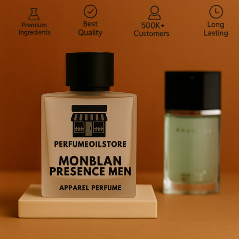 MonBlan Presence Men - Confident, Magnetic, Subtly Sensual Perfume